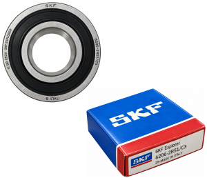 ŁOŻYSKO SKF 6206-2RS/C3 30x62x16 ORYGINALNE KULKOWE USZCZELNIONE KOSIARKI
