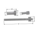NAPINACZ BOCZNY ŁAŃCUCHA 57 mm PN YD CS 45 4500 52 5200 58 5800 DO PILARKI