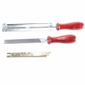 ZESTAW DO OSTRZENIA ŁAŃCUCHA PILNIK 4MM 3/8'LP 1/4 1