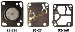 MEMBRANY WALBRO D1-MDC MCCULLOCH MM