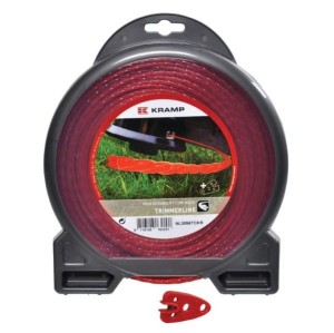 ŻYŁKA SPIRALNA 3,3MM 46M CICHA CZERWONA KRAMP