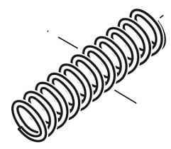 SPRĘŻYNA MECHANIZMU 028213201 028 213 201 028-213-201