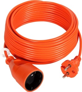 PRZEDŁUŻACZ OGRODOWY 10M 2x1mm2 KOSIARKA AREATOR