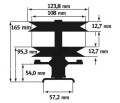 ADAPTER NOŻA 532 12 17-05 532 10 60-41 121705X 121704X 1