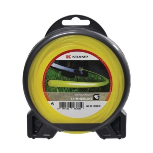 ŻYŁKA OKRĄGŁA 3,0MM 15M NYLONOWA ŻÓŁTA KRAMP