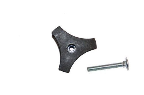 Nakrętka motylkowa ze śrubą M6x50mm