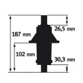 ADAPTER NOŻA MURRAY DECK 96 102 107 CM 1001200 1