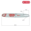 Prowadnica 33 cm Oregon wymiary