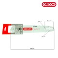 Prowadnica 30 cm Oregon wymiary