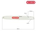 Prowadnica 35 cm Oregon 140SDEA095 wymiary