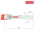 Prowadnica 38 cm Oregon 158SFHD009 wymiary