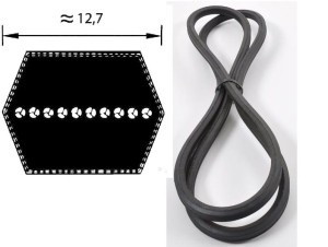 PASEK HEX AA88 HAA 2288 SZ. 12,7mm DŁ. 2235/2288mm
