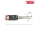 Zestaw Oregon prowadnica + łańcuch 150MLBK095 38 CM wymiary
