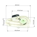 ROZRUSZNIK NAC HECHT TT-CS 2500 CST 25-25A 928 927 Opis