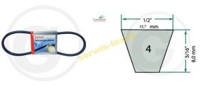 PASEK NAPĘDOWY 12,7 X 1956 LA 1/2'' X 77''