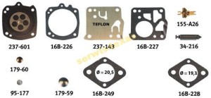MEMBRANY TILLOTSON RK-24HS HUSQVARNA STIHL DOLMAR
