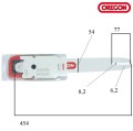 Zestaw Oregon prowadnica + łańcuch 160SDEA041 40 CM wymiary