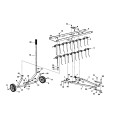 AERATOR GRABIE DO TRAKTORKA TRAWY 100CM AGRI-FAB 3