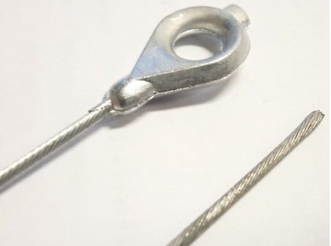 LINKA UNIWERSALNA 2,5M KONĆÓWKA ''O'' 1,5mm 6,5mm