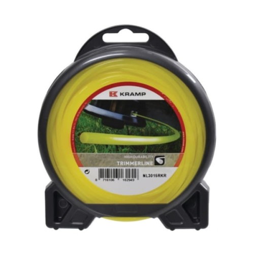 ŻYŁKA OKRĄGŁA 2,0MM 15M NYLONOWA ŻÓŁTA KRAMP