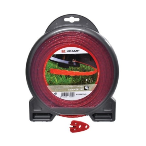 ŻYŁKA SPIRALNA 3,0MM 56M CICHA CZERWONA KRAMP