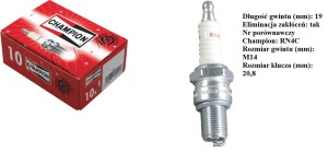 ŚWIECA ZAPŁONOWA CHAMPION TECUMSEH RNC4