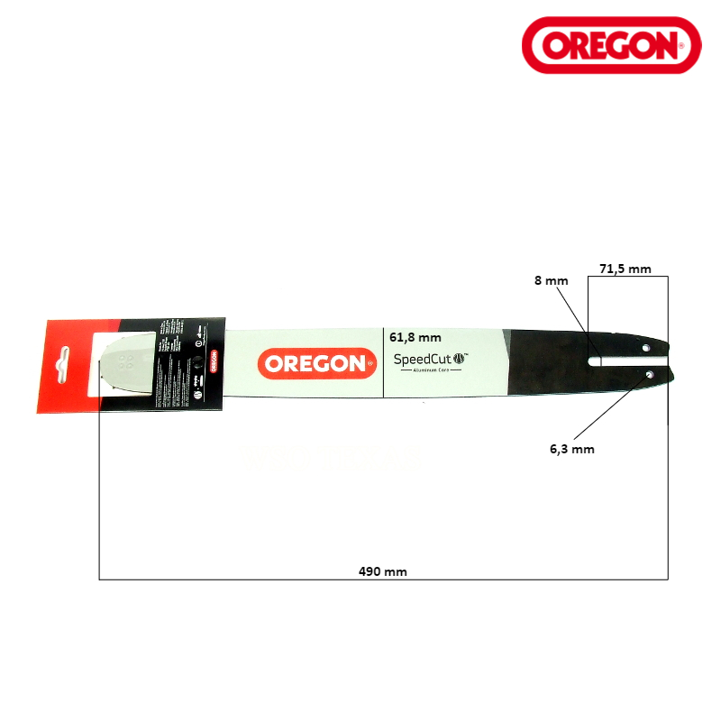Prowadnica 45 cm Oregon 180TXLBA074