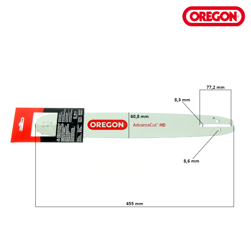 Prowadnica 38 cm Oregon 158SLBK095
