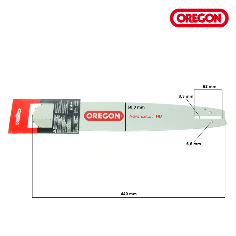 Prowadnica 38 cm Oregon 158SLHK153