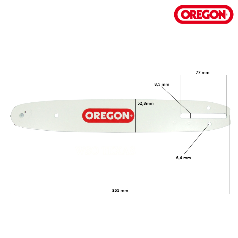 Prowadnica 30 cm Oregon 124MLEA041
