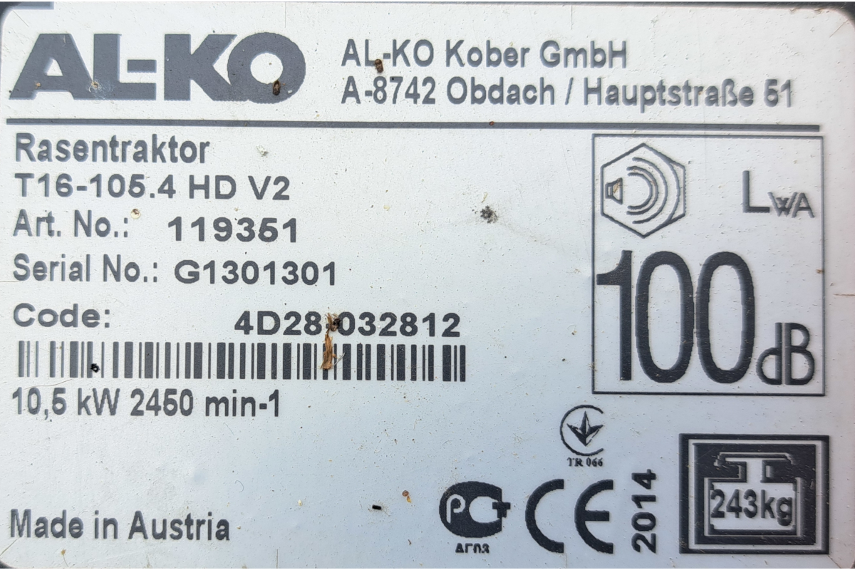 Tabliczka ALKO SOLO SOLO BY ALKO