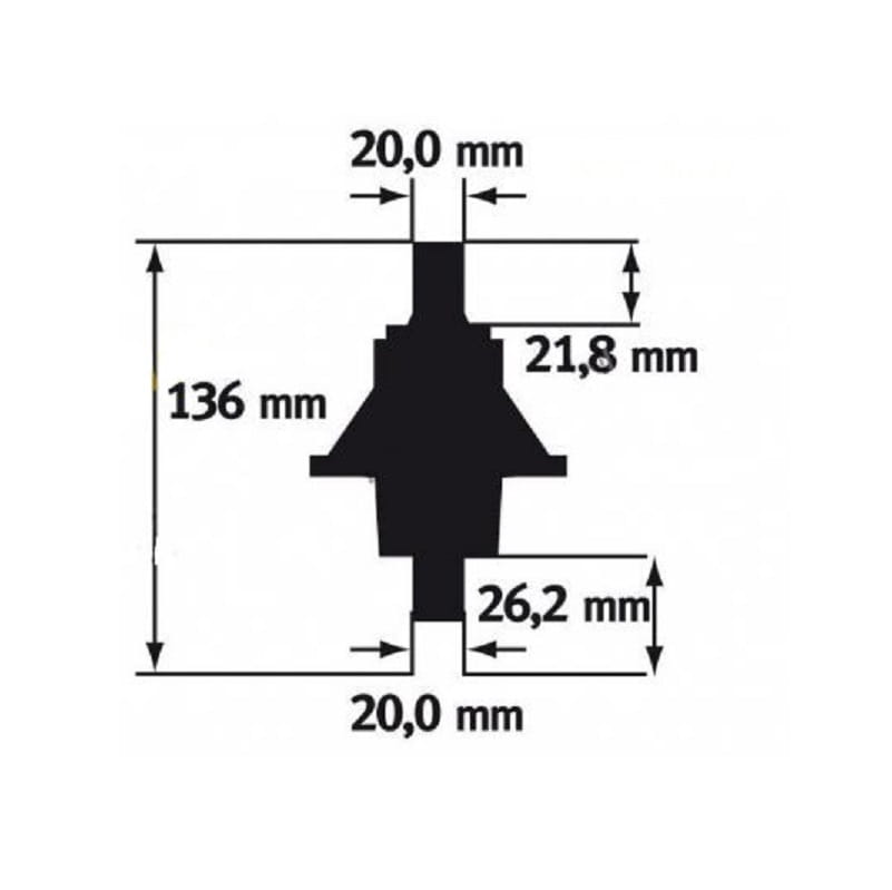 MESSER 62CM ADAPTER Iseki Cut Master CM 65 84109501/0